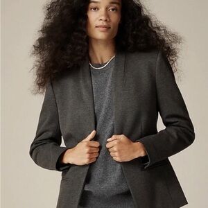 J. Crew 365 Gray Blazer jacket women Size 8 career business workwear office NWOT